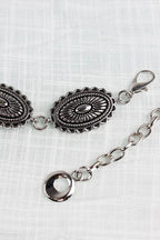 montana chain belt- antique silver