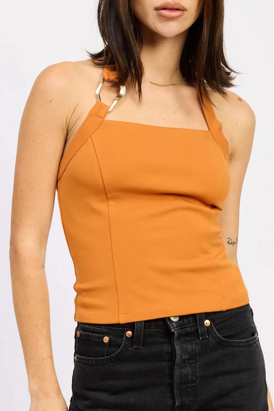 maeve halter - rust
