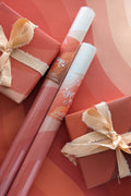 retro stripes - wrapping paper