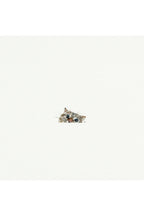 tiny watercolor print - cat peeking