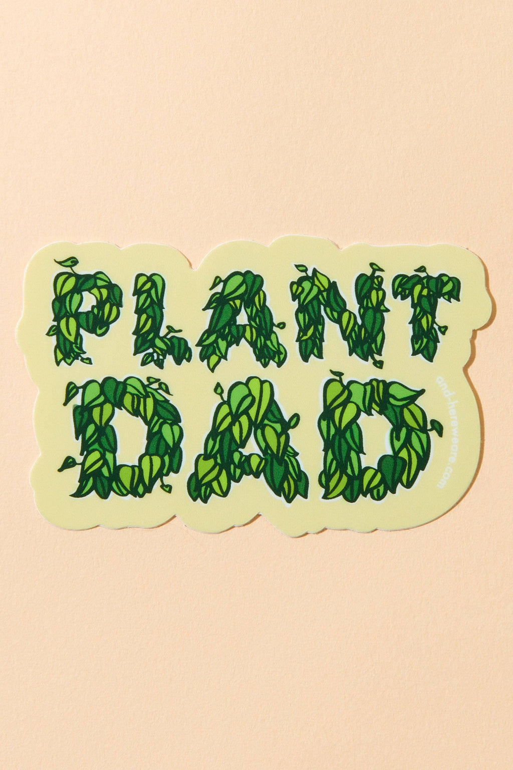 plant dad sticker