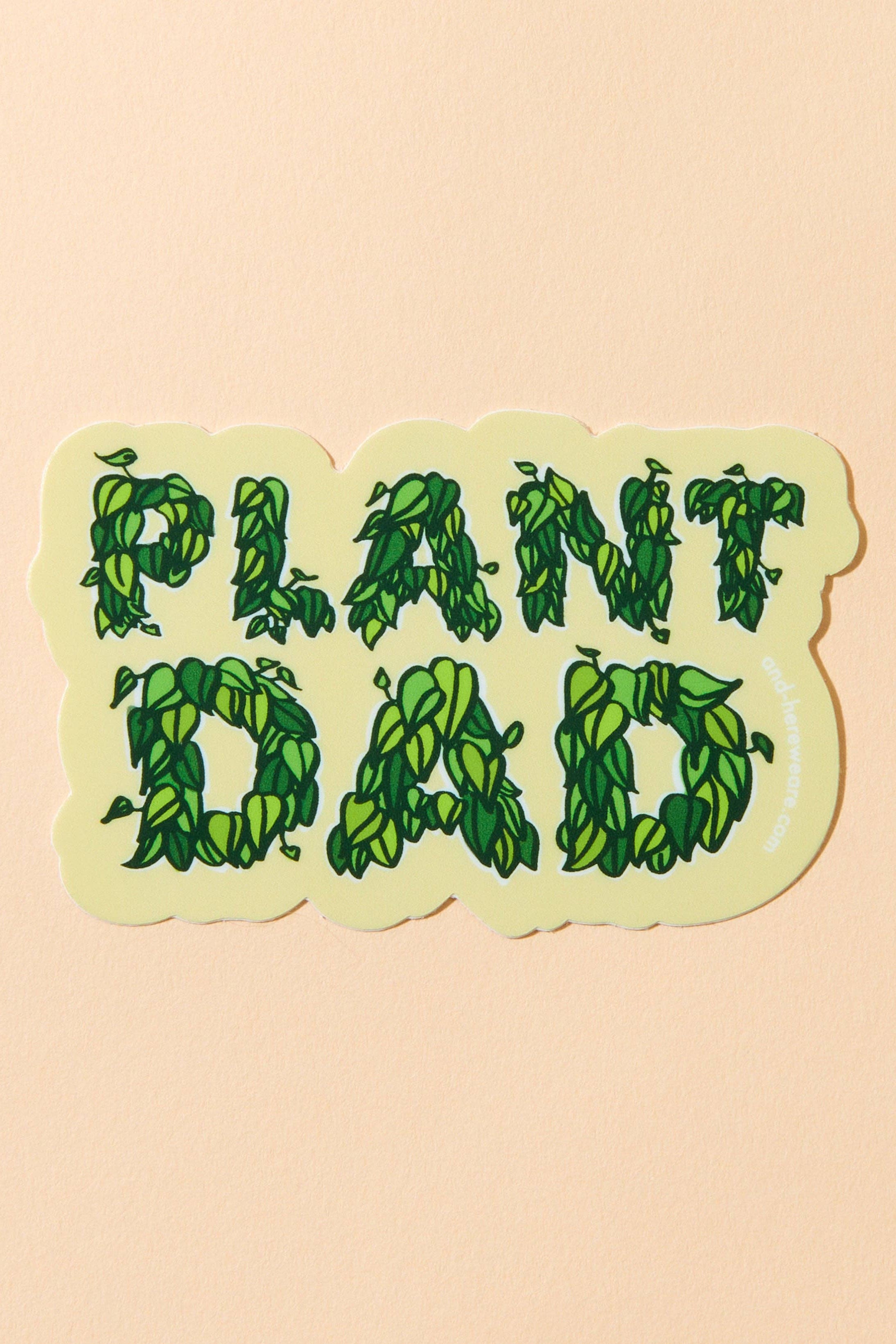 plant dad sticker