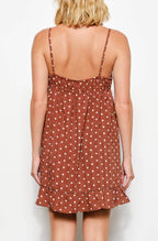 jade dress - brown (FINAL SALE)