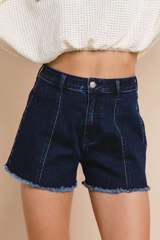 lucky short - dark denim