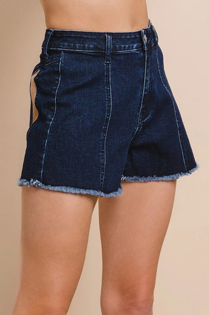 lucky short - dark denim