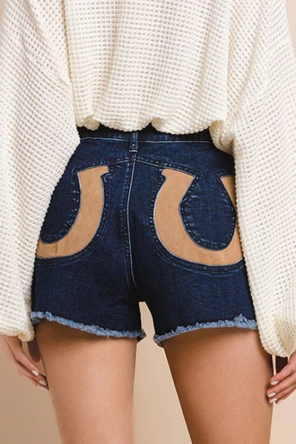 lucky short - dark denim