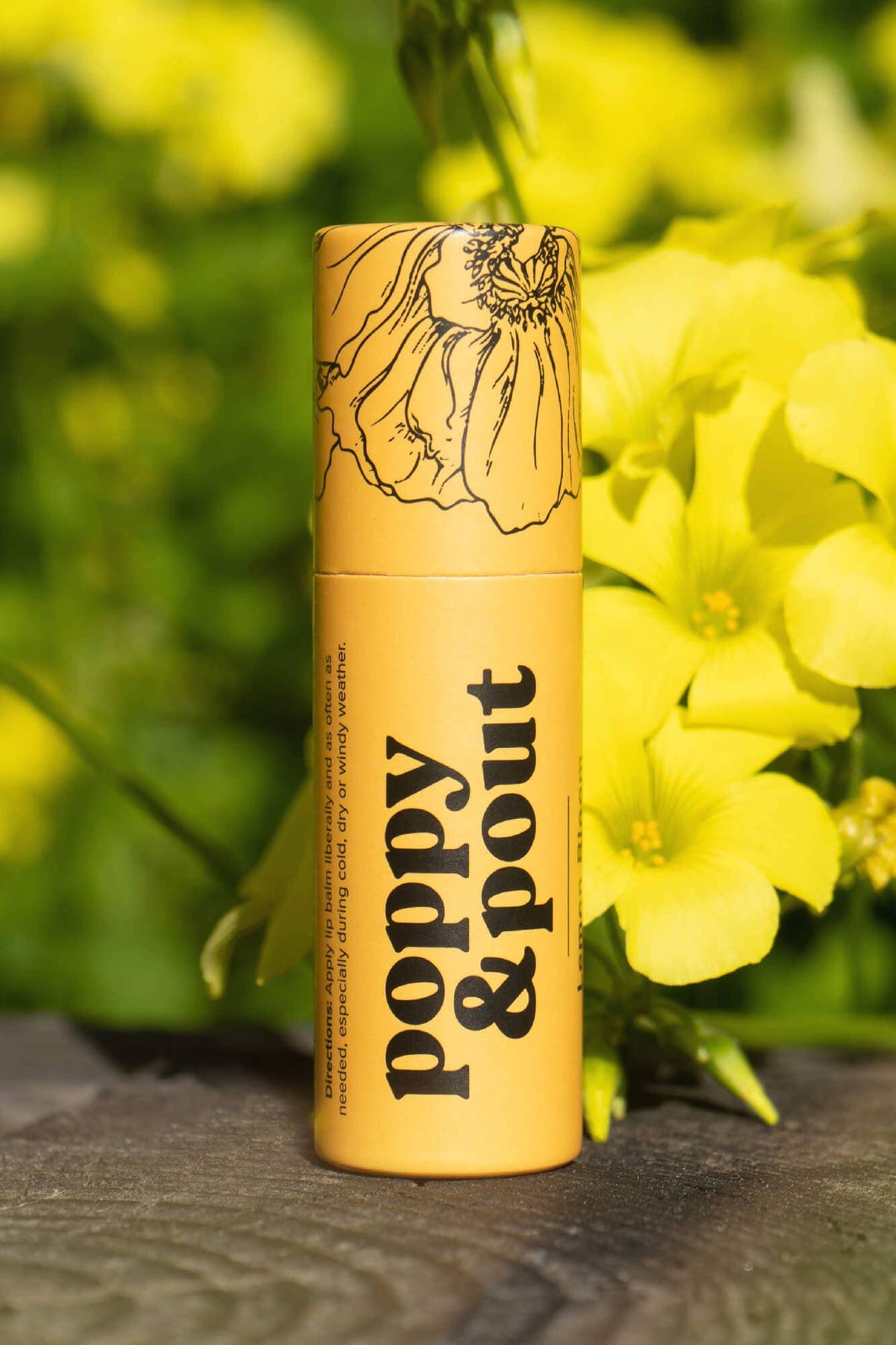 lemon bloom lip balm