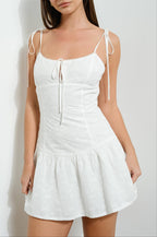 skyla dress - off white (FINAL SALE)