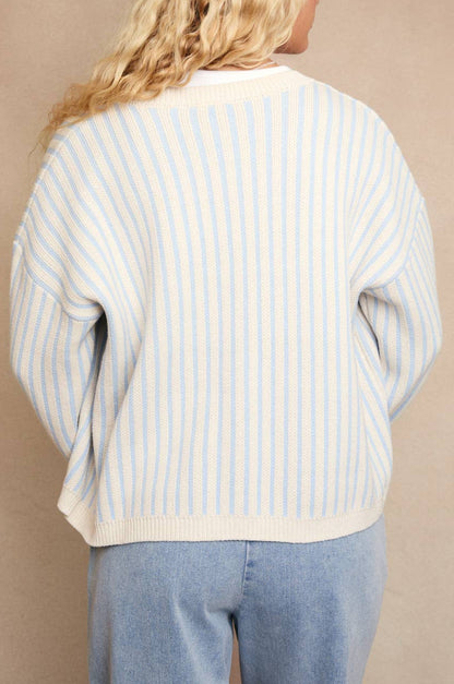 hazel cardigan - blue