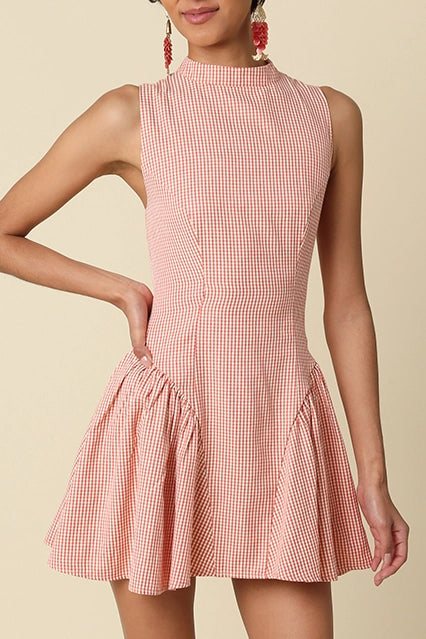 ella dress - terracotta