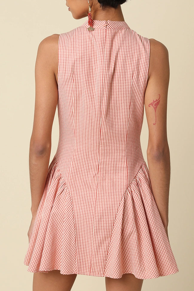 ella dress - terracotta
