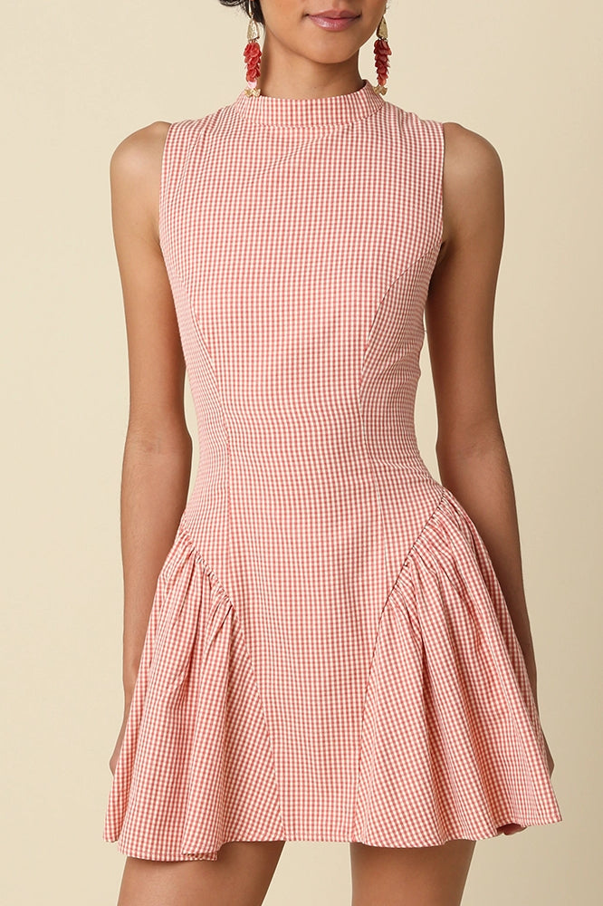 ella dress - terracotta