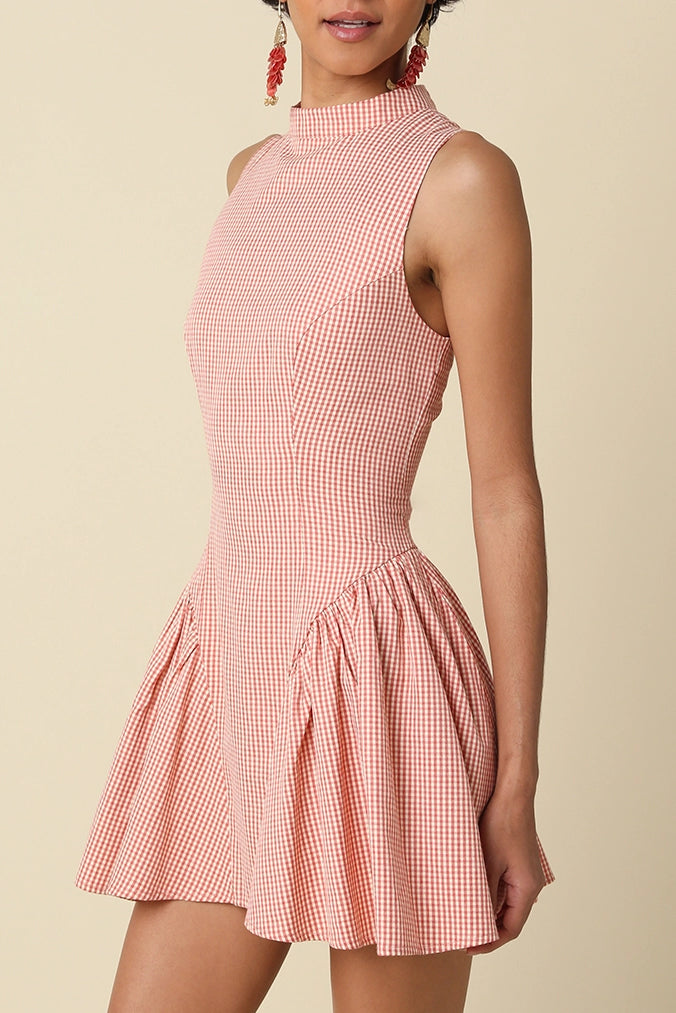 ella dress - terracotta