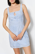 lily mini dress - light blue (FINAL SALE)