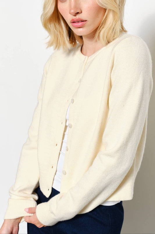 devyn cardigan - ivory