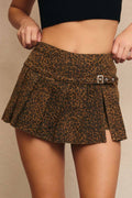 naya skort - brown (FINAL SALE)
