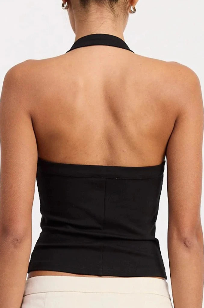 maeve halter - black