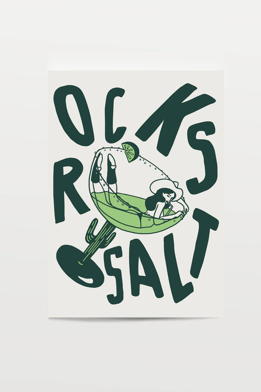 classic margarita art print