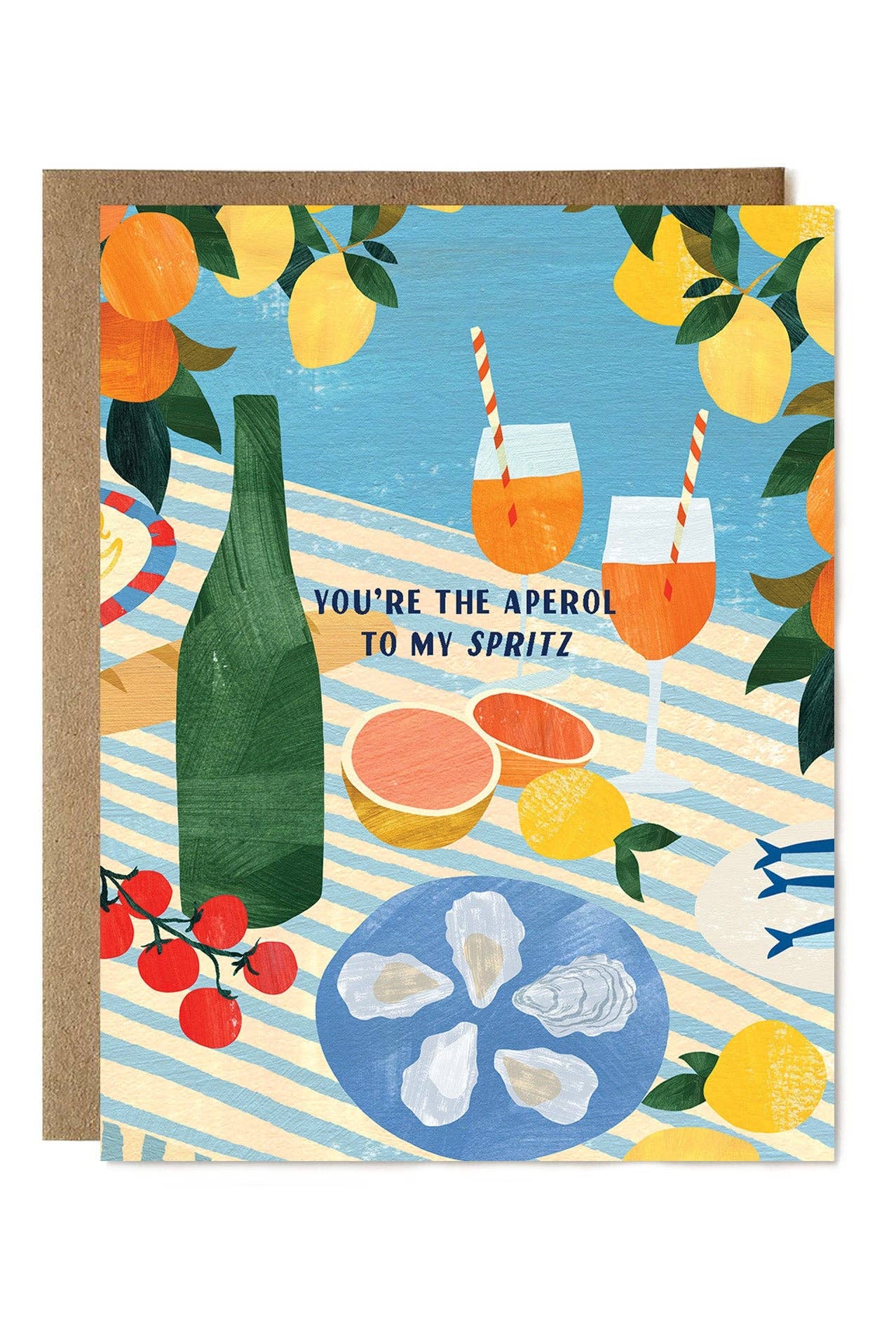 you're the aperol to my spritz card
