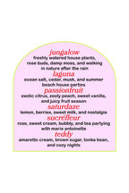 sucrefleur | rose, sweet cream, and champagne candle (FINAL SALE)