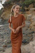 anastasia dress - mocha (FINAL SALE)