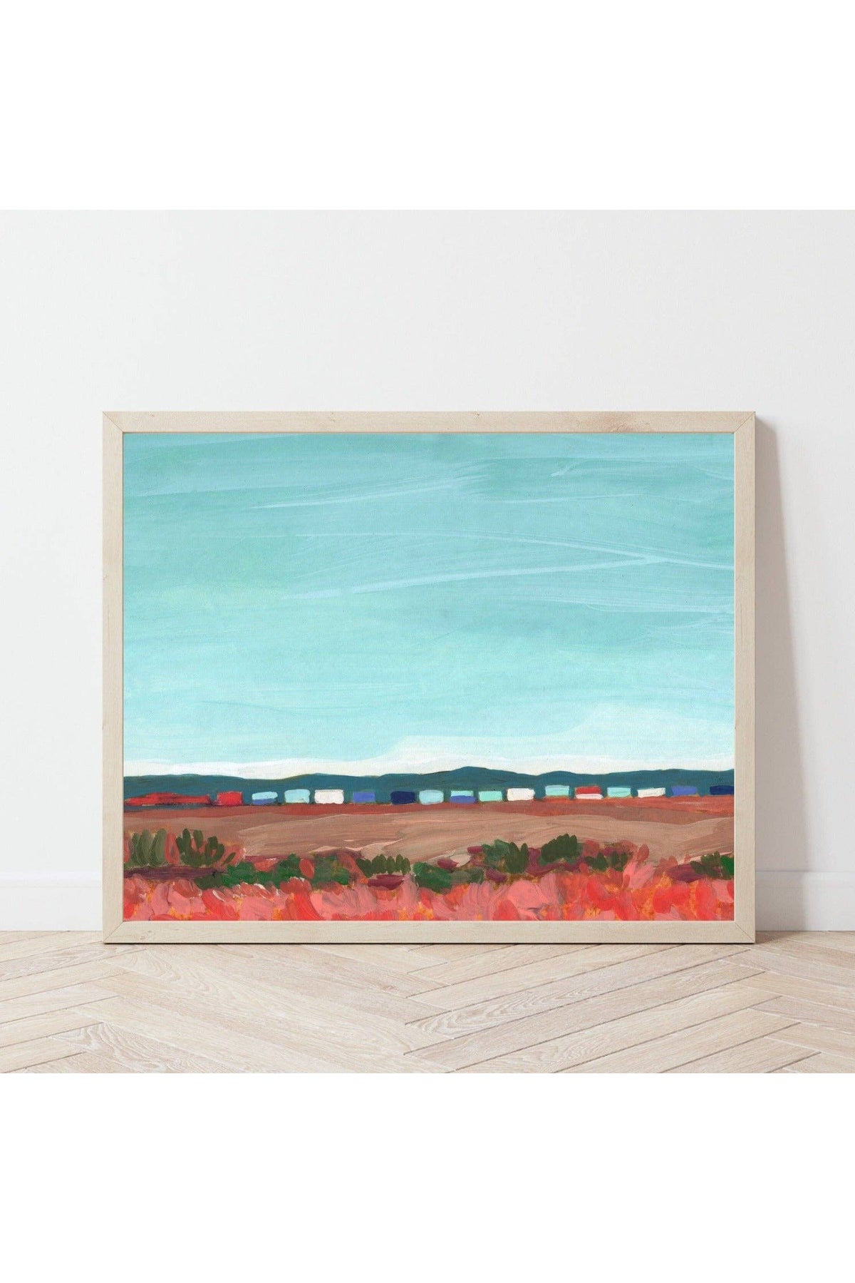 west texas train print | el baker