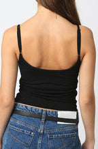 karly tank - black