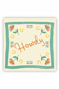 howdy bandana sticker