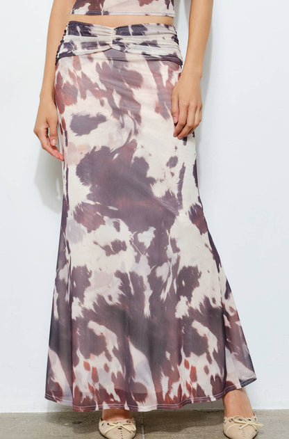 tulsa skirt - brown