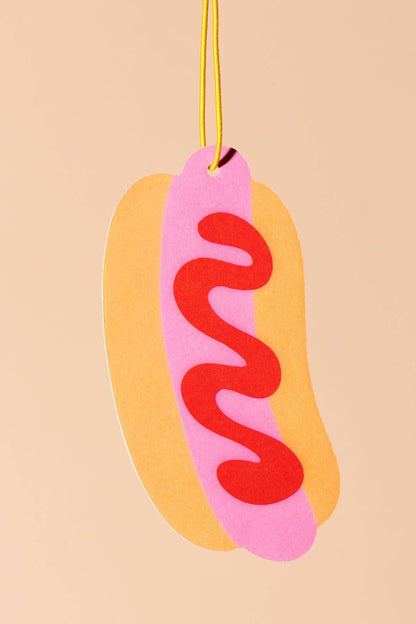 hot dog air freshener