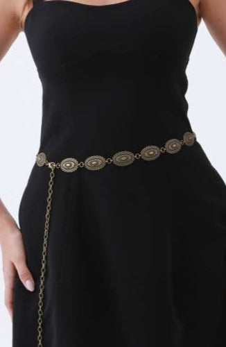 montana chain belt - bronze