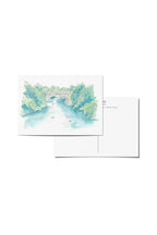 town lake postcard