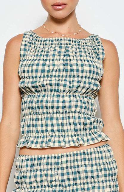 alexandria tank - forest green