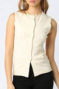 mila top - ecru