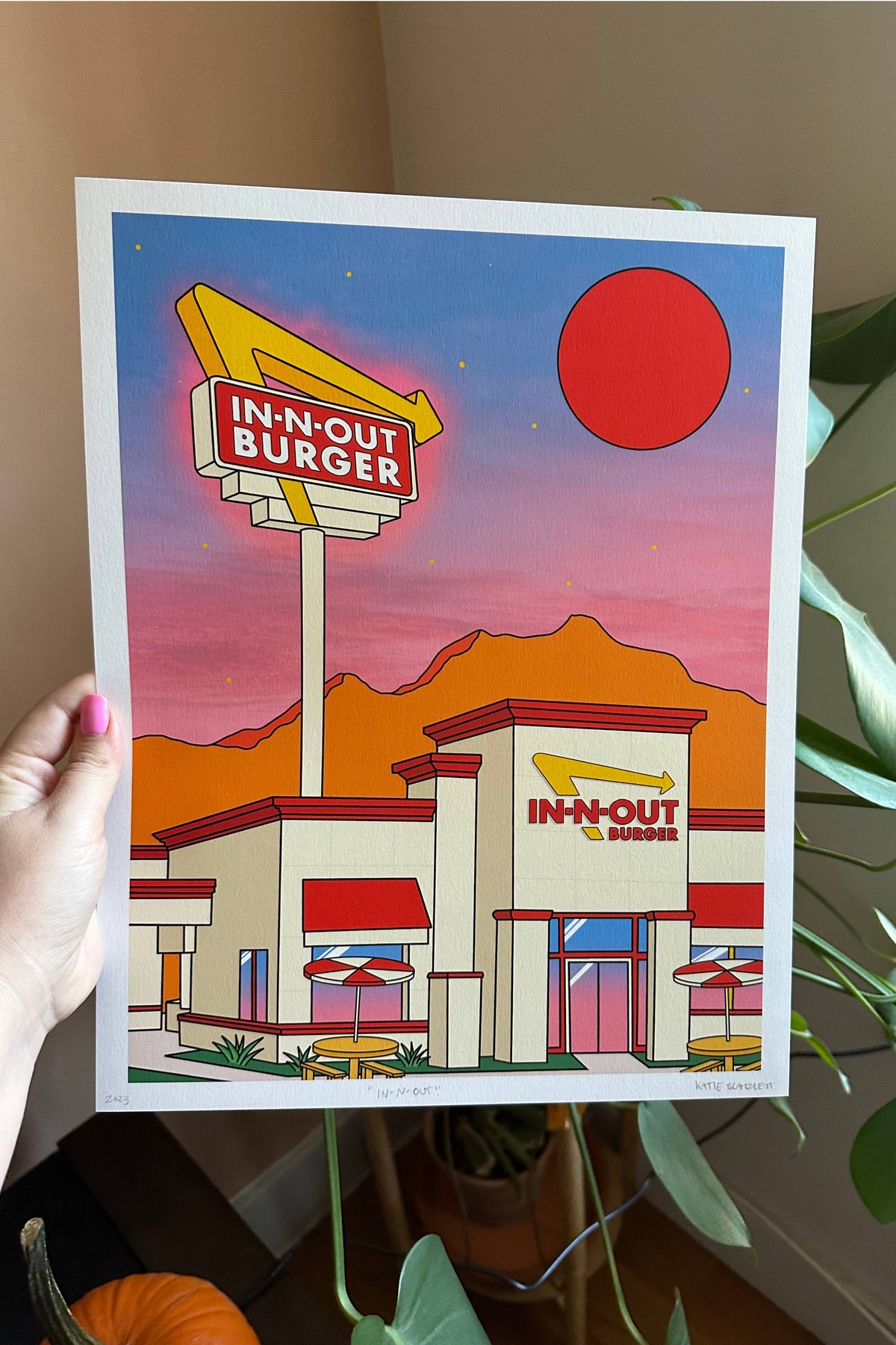 in-n-out art print