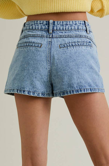 trinity short - denim