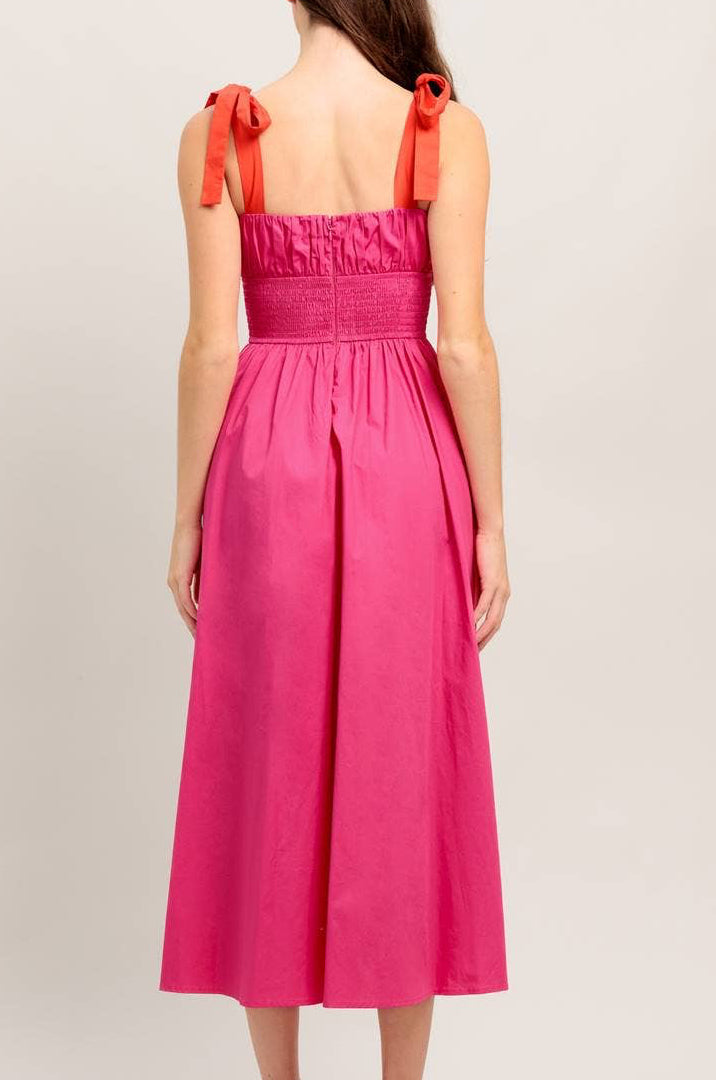 kate dress - fuchsia