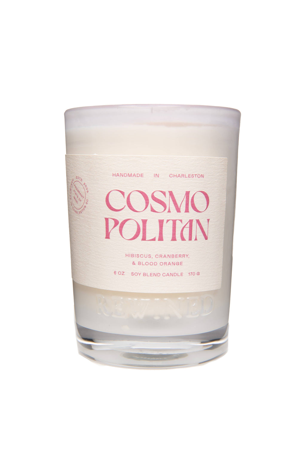 cocktail candle - cosmopolitan