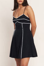 inez dress - black