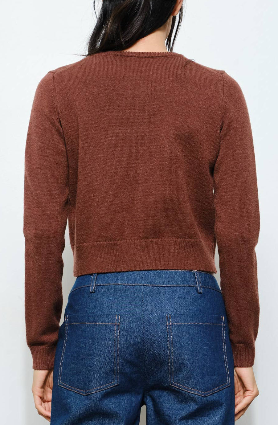 devyn cardigan - brown