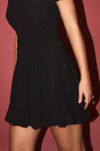 blair bubble skirt - black