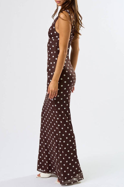 vivienne maxi - brown