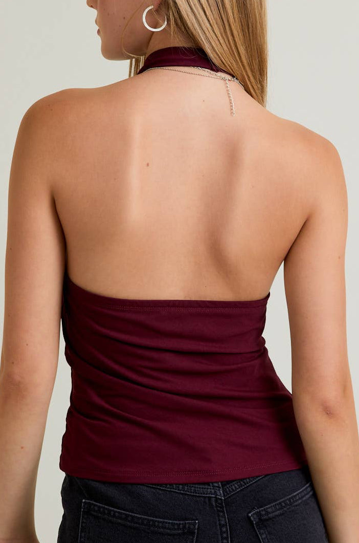michelle halter - maroon