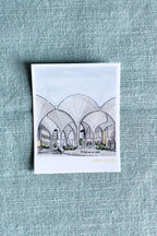 blanton museum polaroid sticker