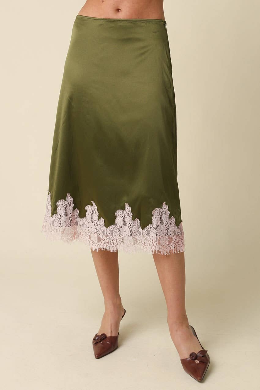 lois skirt - olive
