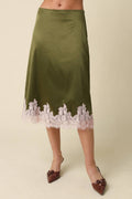 lois skirt - olive