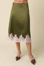 lois skirt - olive