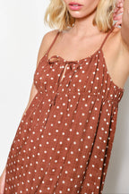 jade dress - brown (FINAL SALE)
