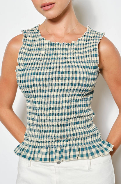 alexandria tank - forest green