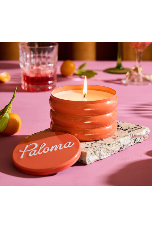 paloma tin candle - 13 oz